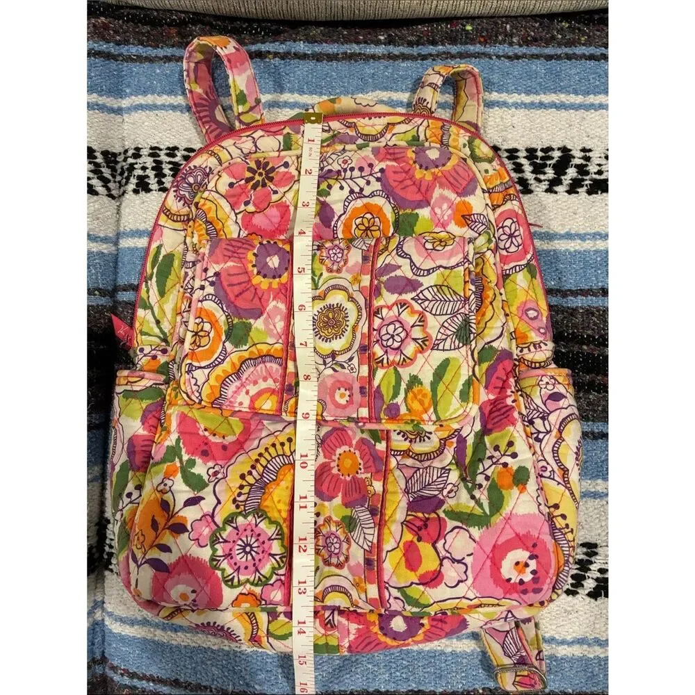 Vera Bradley Multicolor Patterned Backpack